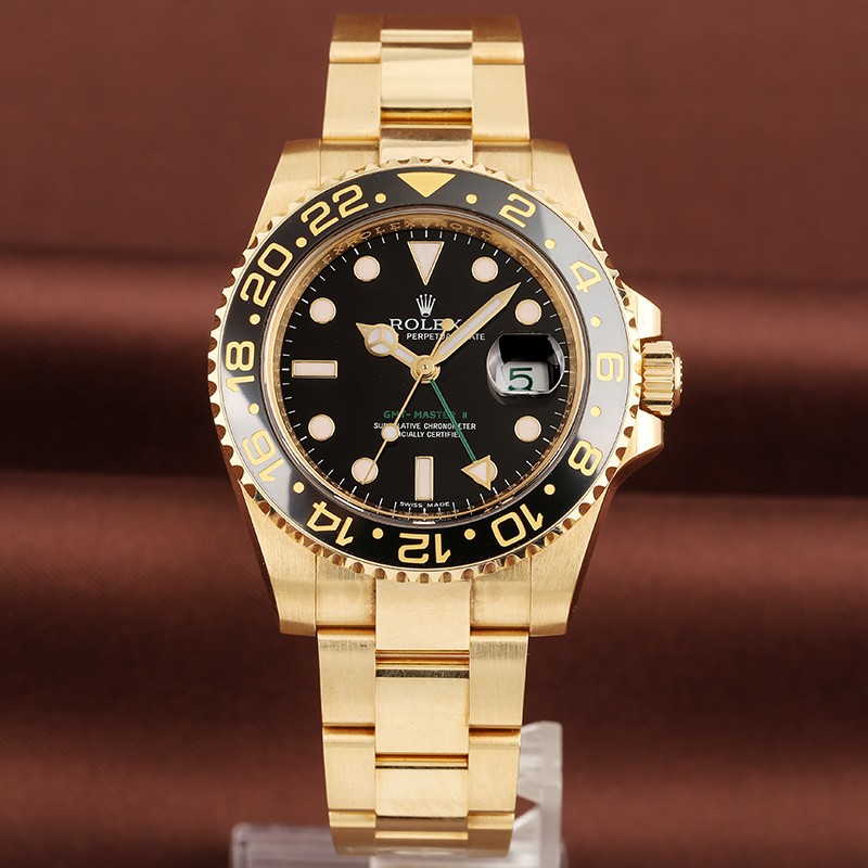 【二手95新】劳力士116718-ln-78208黑盘格林尼治型ii系列自动机械