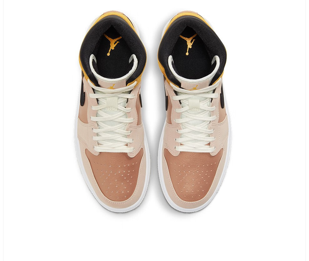 air jordan 1 mid se aj1 女子运动鞋 dd2224 dd2224-200 36【图片