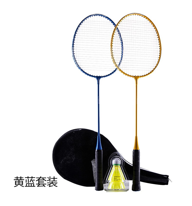 迪卡侬(decathlon) 6015羽毛球拍儿童小学生羽毛球套装体育课专用