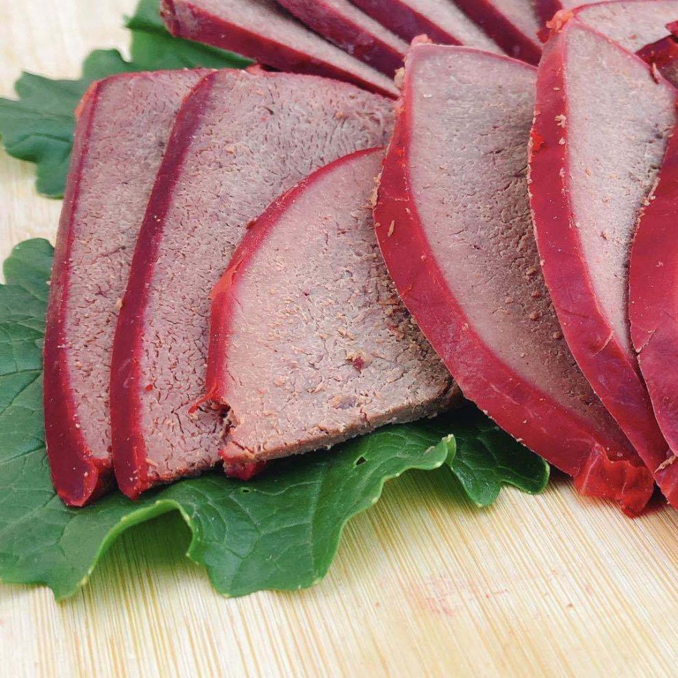 恬女神顺丰速运 牛肝新鲜当日现做牛杂牛下水全熟卤牛肝批发 1斤牛肝