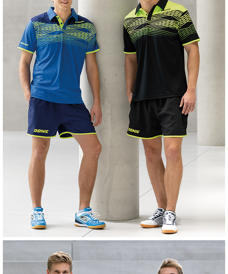 多尼克donic乒乓球服儿童运动服速干短袖t恤83200童装成人男女款83200