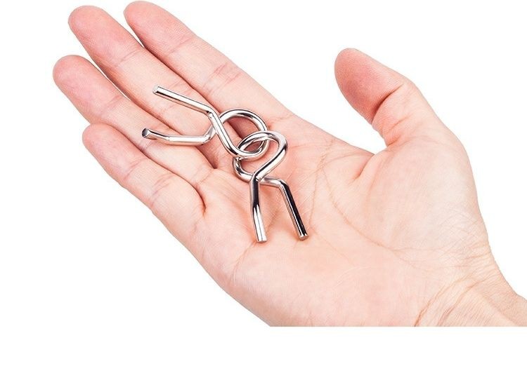 解环解扣解锁成年人金属九连环减压玩具铁环解锁套装鲁班孔明锁8件套