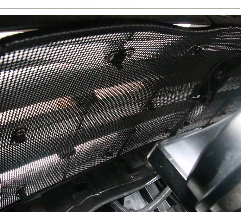 专用于尼桑途达防虫网日产途达越野改装内饰装饰水箱防护网防尘罩否