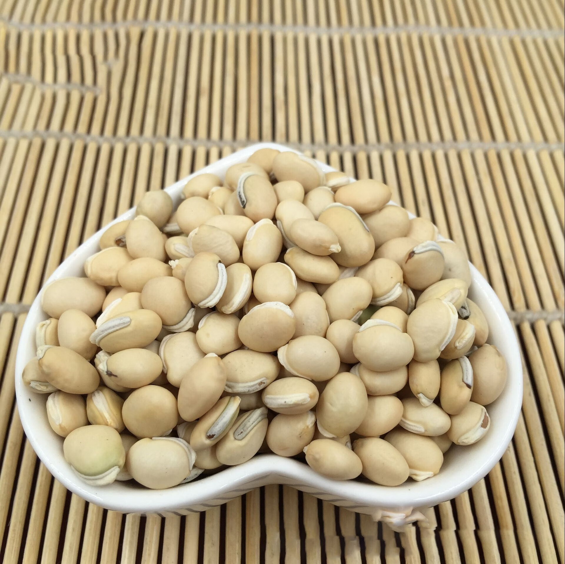 中药材白扁豆 大粒扁豆 白扁豆 图片色【图片 价格 品牌 报价】-京东