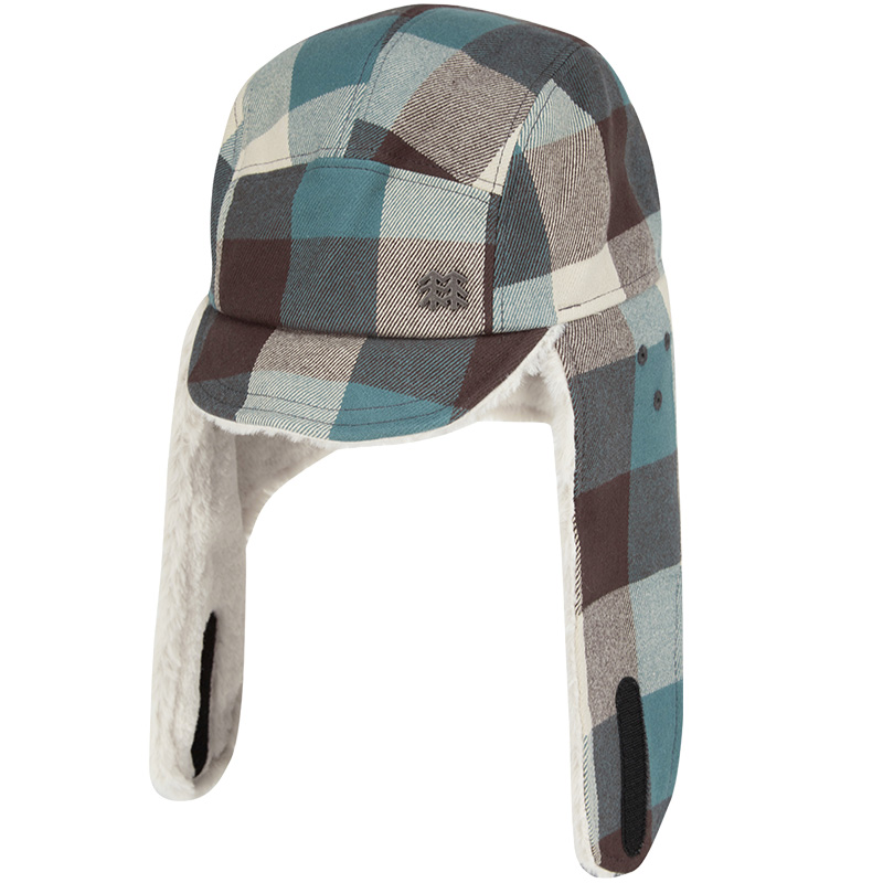 【kolon sportearflap check pattern cap】kolon sport/可隆休闲帽