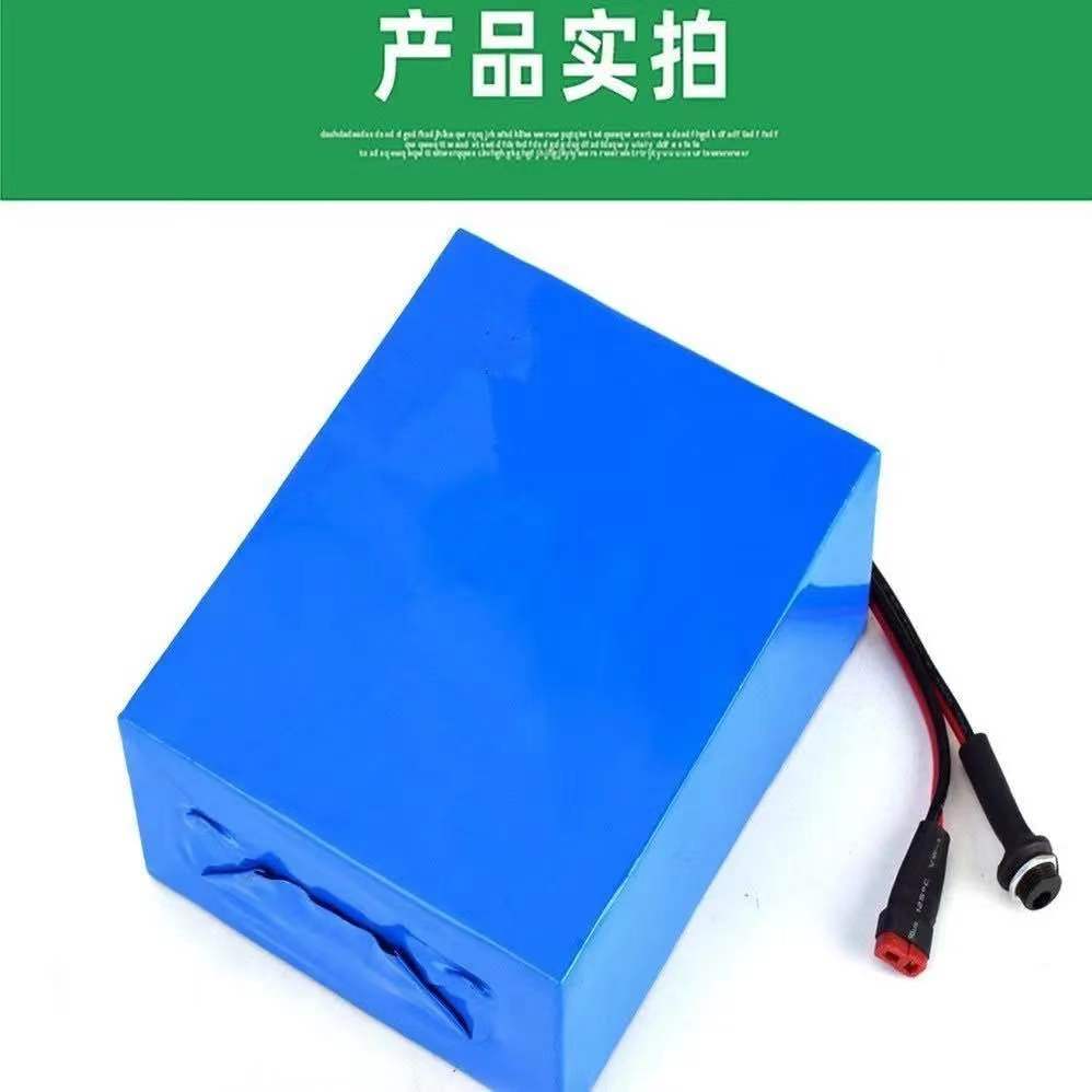 适用于电动车锂电池48v改装车备用电池铅酸改锂电全新动力型24v36v