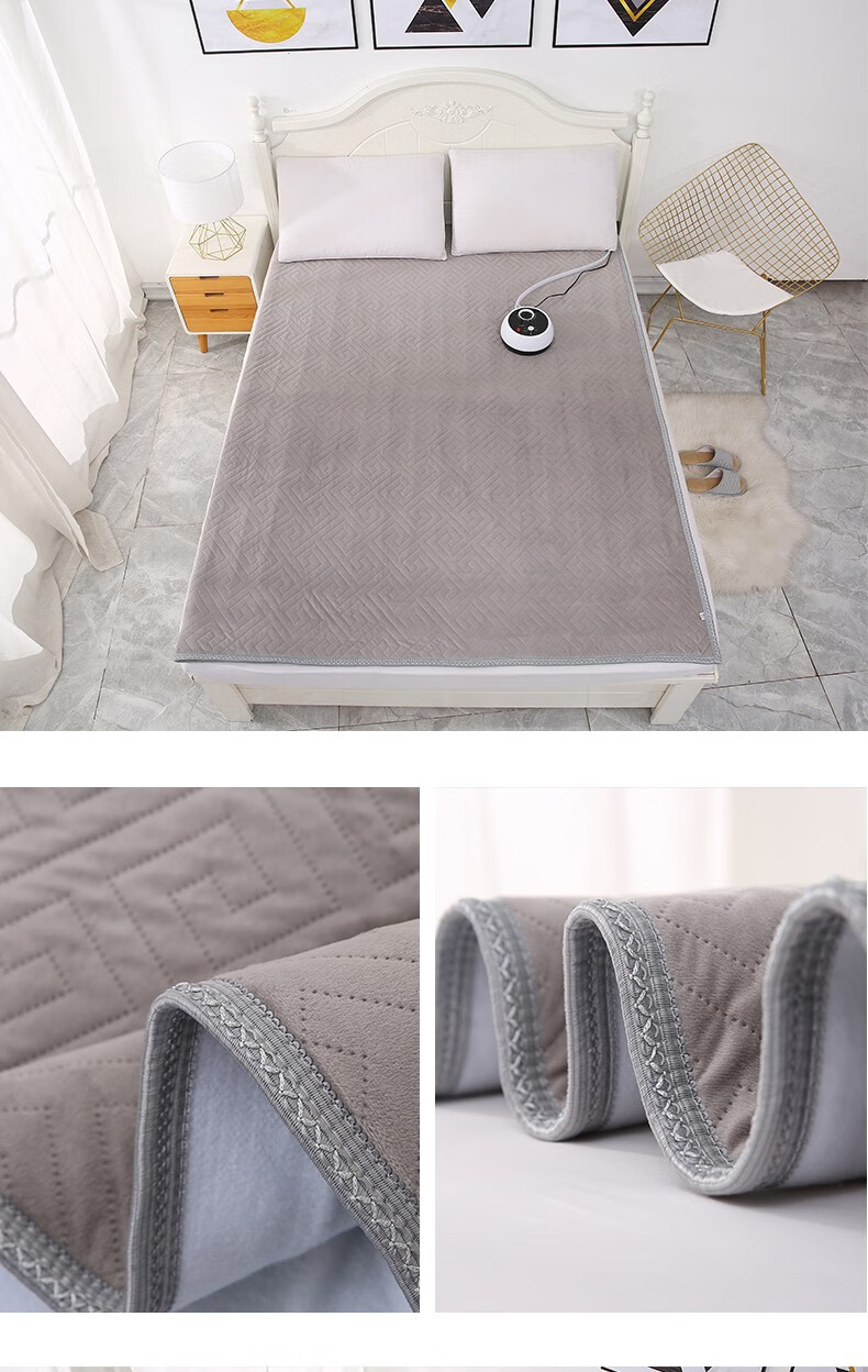 日本水暖床垫 电热毯双人家用水循环安全防水电褥子速热单人恒温水暖