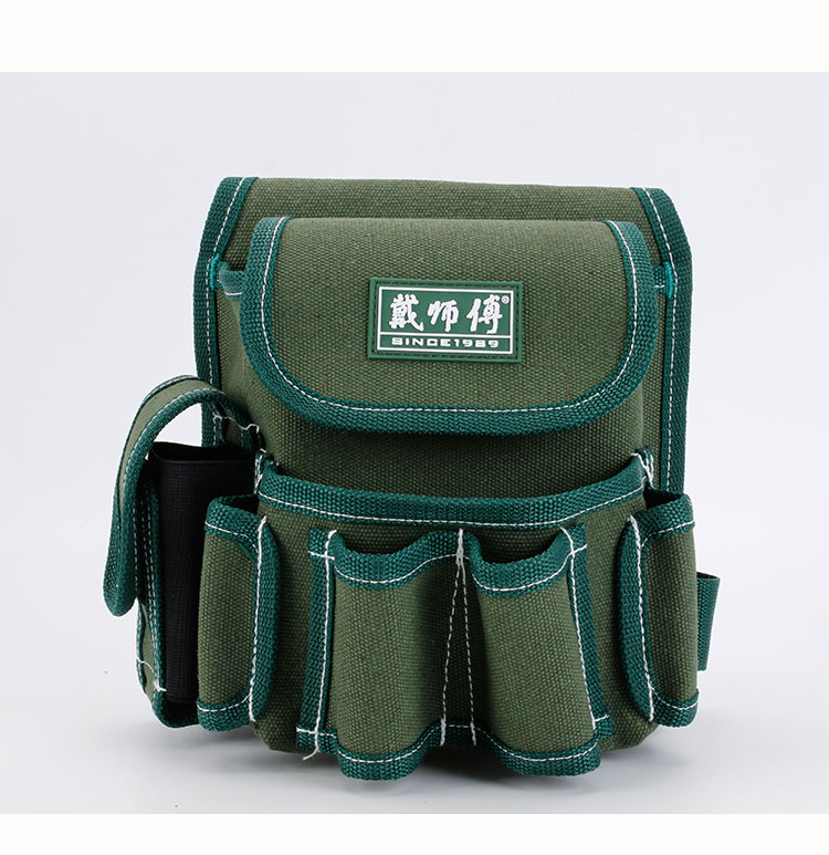 电工帆布腰包小便携多功能加厚腰带家电维修腰袋电工工具包定制dsf101