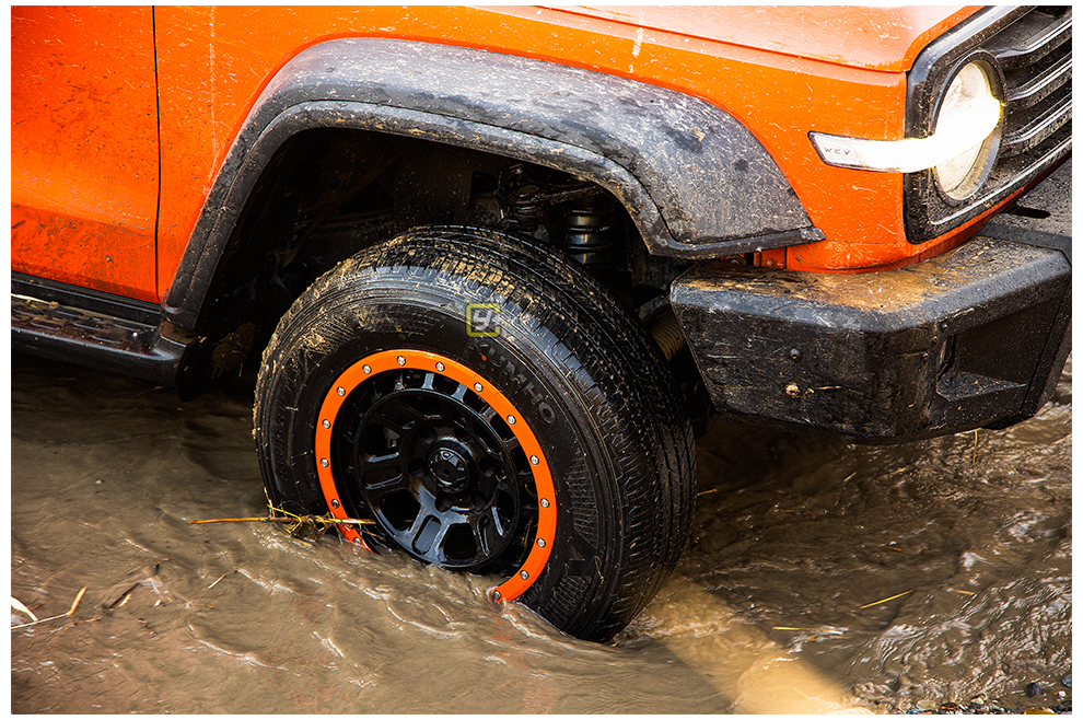 运良改装rbpc66系列轮毂17x855x127铝合金轮毂适用于坦克300越野车