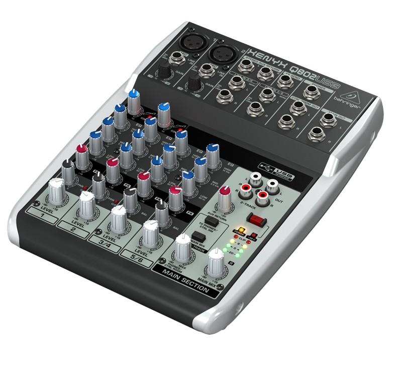 百灵达(behringer) x502 x802小型迷你调音台内置话放 x502【图片