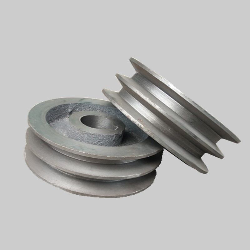 a型b型三角皮带轮 电机皮带盘单槽双槽 铸铁马达传动轮130-200mm a型