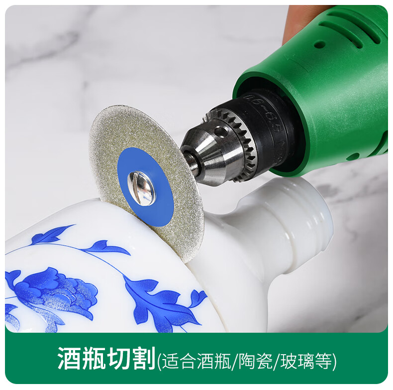 切割机小型家用木工玉石材铝合金陶瓷酒瓶切割工具迷你小电锯神器充电