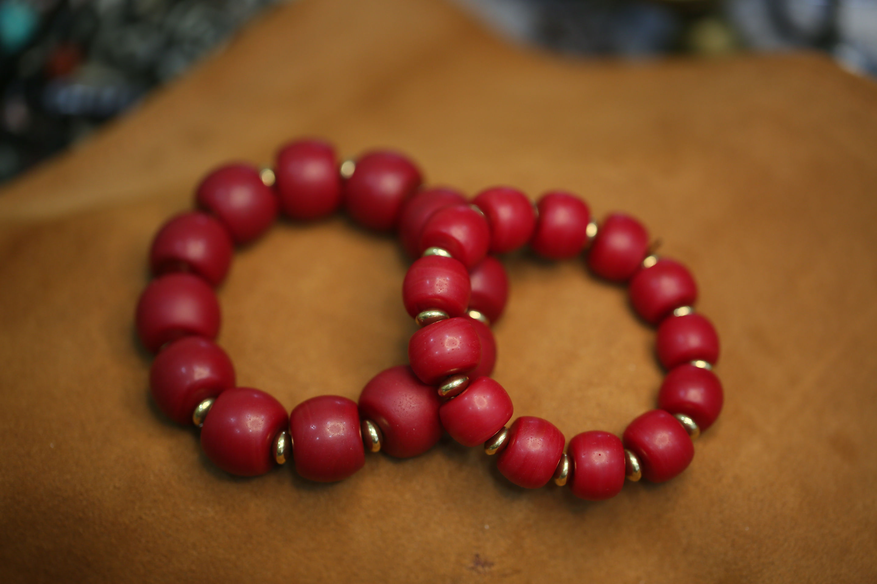 雪巴手串包浆油润西藏老琉璃雪巴手链老雪吧大尺寸雪巴珠图片色