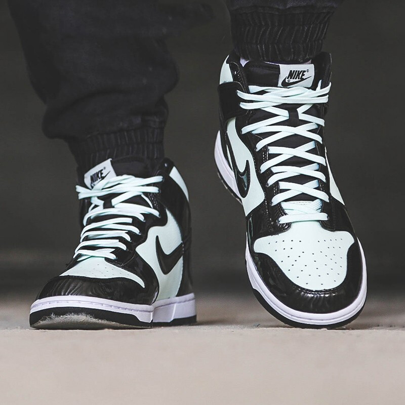 潮nike耐克篮球鞋男鞋dunkhighallstar全明星薄荷绿运动鞋dd1398dd1