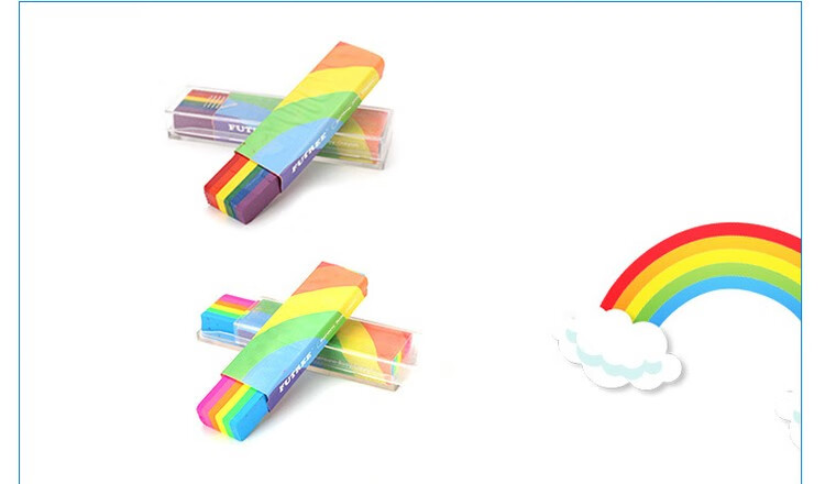 彩虹笔人体彩绘脸部化妆笔 节日生日舞会聚会化妆颜料 画脸彩笔 荧光