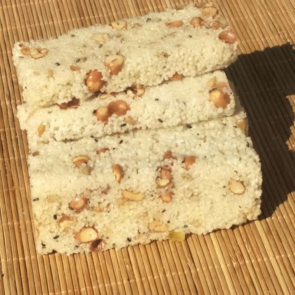 网红土豪炒米零食年货温州特产坚果冰糖炒小米花酥糖香脆大米 土豪