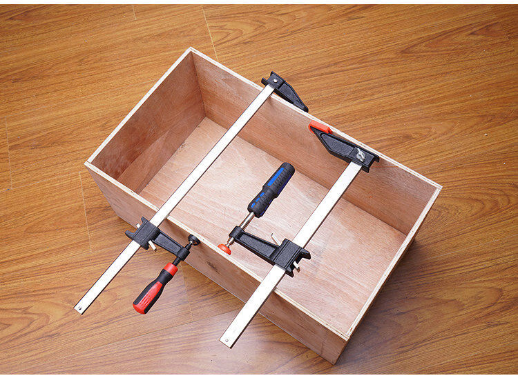 f夹木工夹美式木工夹子g字夹f夹拼板夹固定夹快速夹木板夹夹具6寸宽11