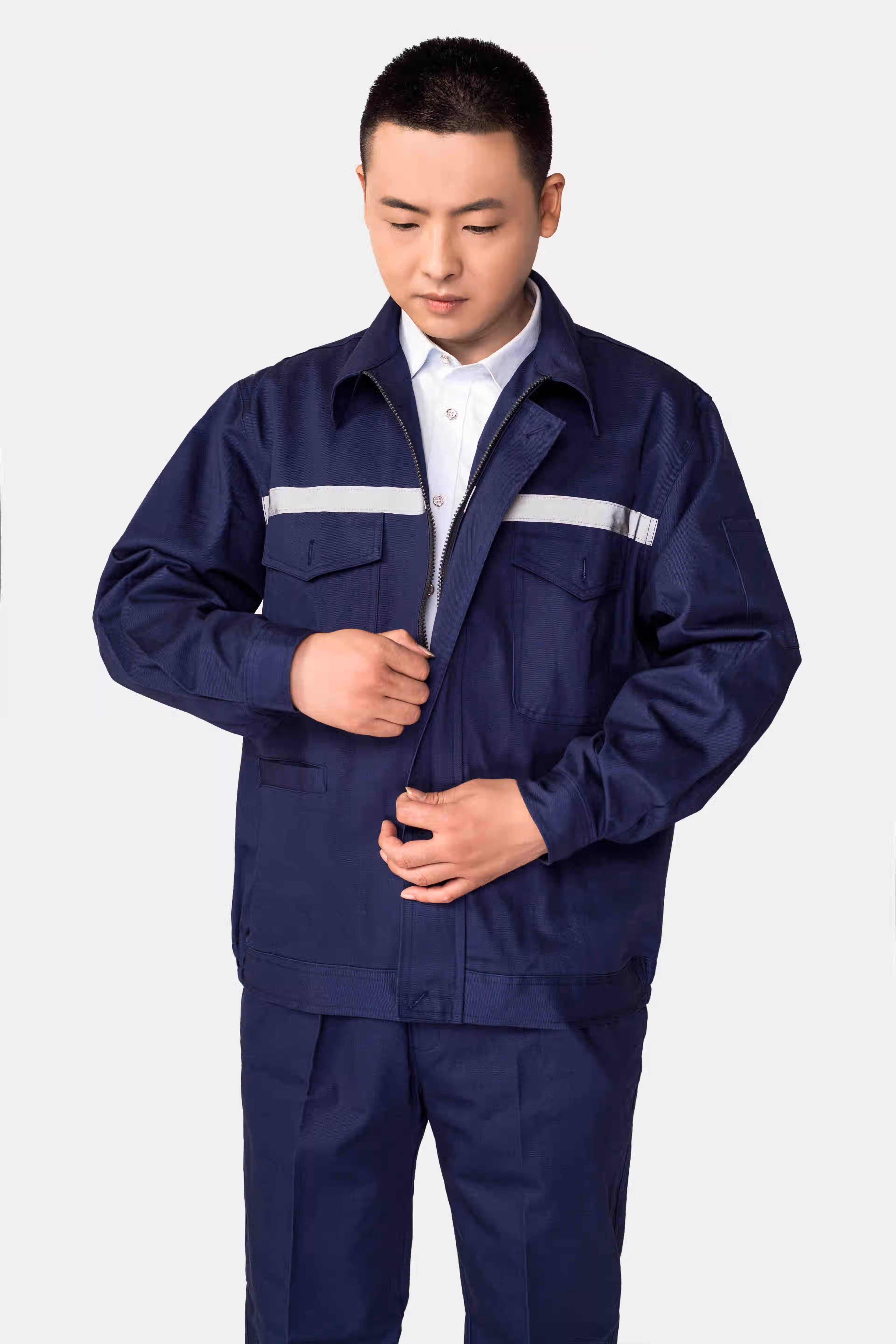 新品 南方电网电力工作服套装男国家电网劳保服电焊工装纯棉船厂工作