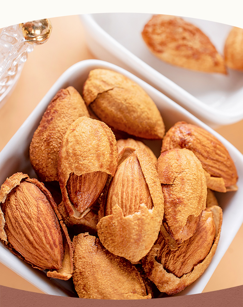 新鲜巴旦木500g原味坚果干果孕妇零食大扁桃杏仁散装农场特产年货