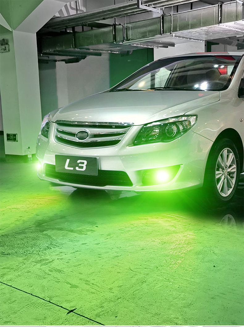 适用于1015款比亚迪l3雾灯led14黄金光11灯泡13雾灯12比亚迪l3改装双