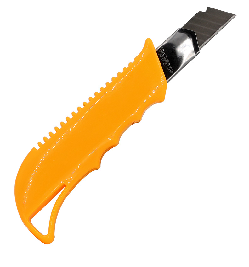 美楠日钢美工刀锌合金伸缩裁纸刀壁纸刀小码刀架介刀工具刀rgt22918mm