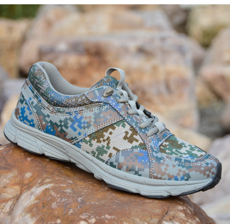 作训鞋 07b迷彩鞋多威新式作训鞋超轻软底男ps6603跑步鞋官网07a迷彩