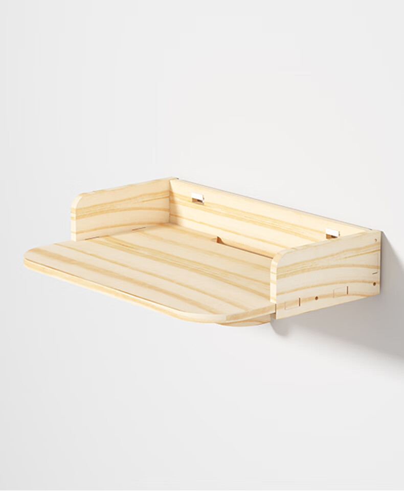 小米坚果通用实木投影仪支架免打孔托盘架子投影架收纳盒固定挂架悬挂