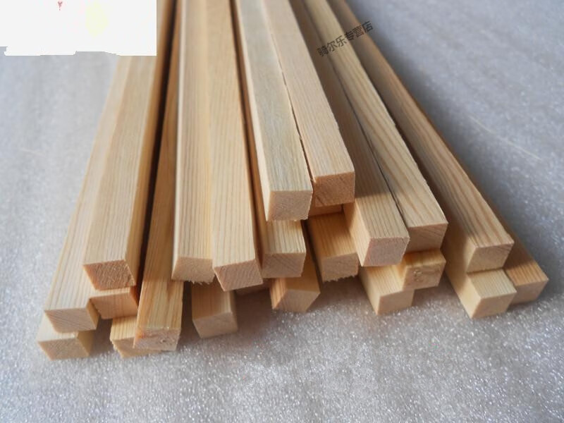 diy手工材料薄木条扁木条花架制作100305厘米樟子松实木条30x2x05厘米
