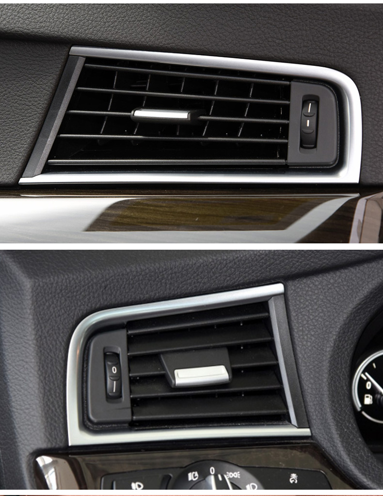 适配宝马5系gt535空调出风口面板528i 550前风口冷气调节卡扣叶片