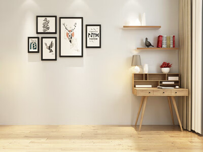 直播间背景布直播间背景墙主播背景布3d直播间书房背景布立体高清室内