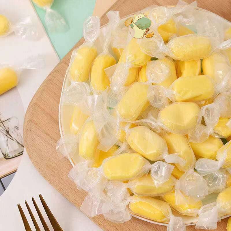 新日期赤道阳光泰国风味榴莲糖500g100g特浓糖果休闲零食喜糖糖榴莲糖