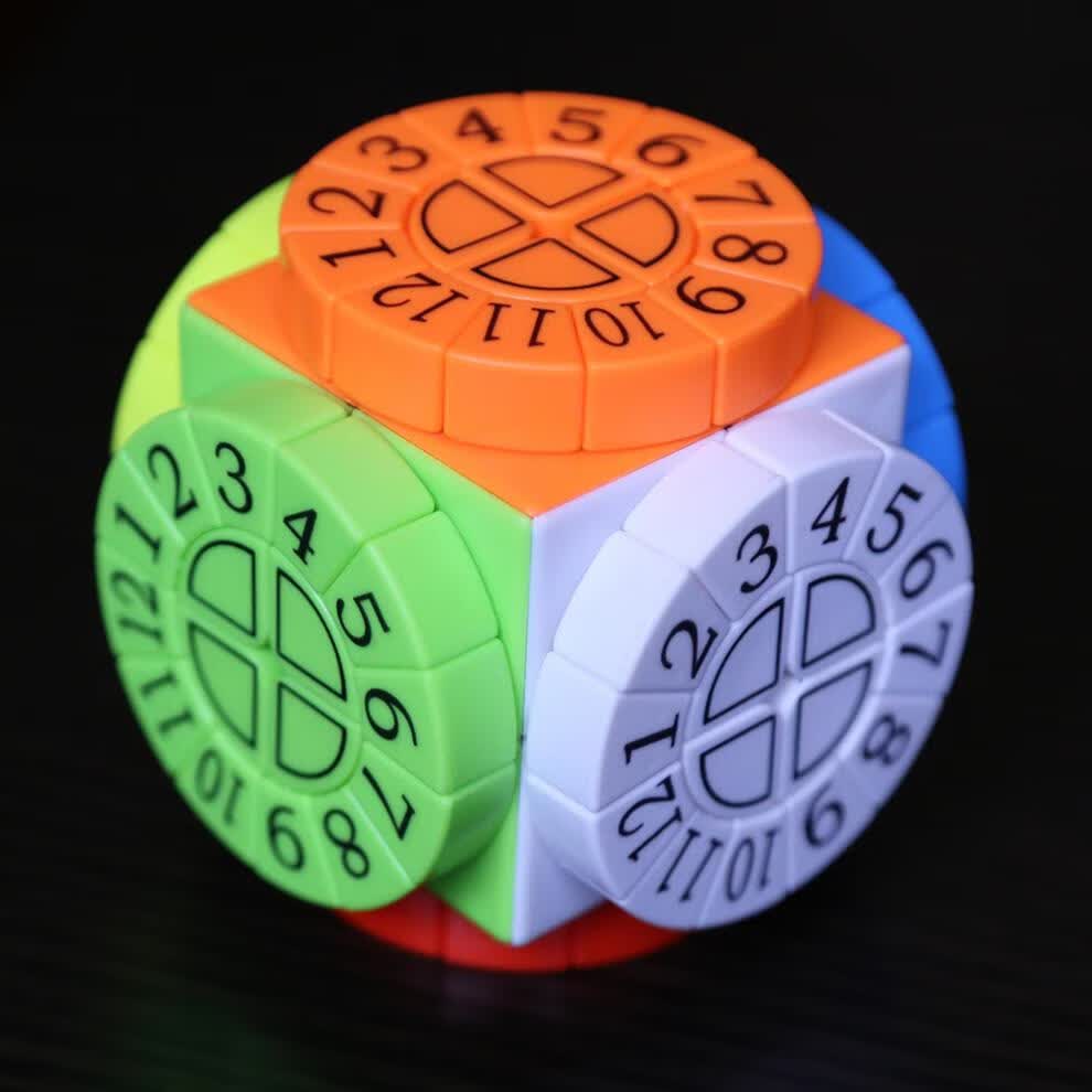 时间机器魔方 乐方 时间机器异形彩色时光魔方顺滑学生成人高难度玩具