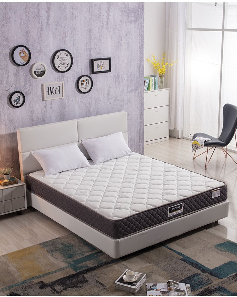 龙翔乳胶床垫泰国天然椰棕床垫七区独立弹簧床垫席梦思软硬两用可定制