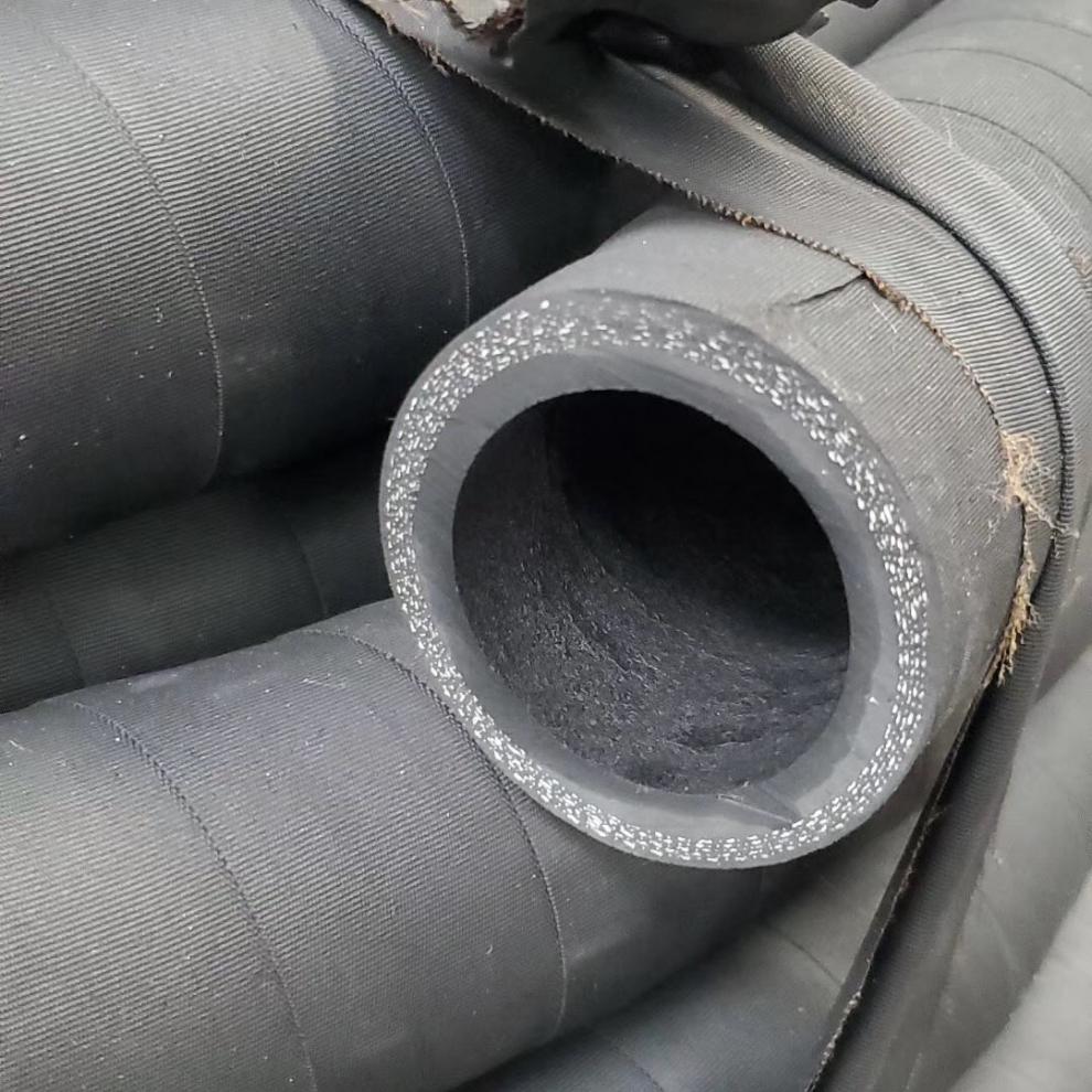 2020黑色高压夹布橡胶管水管软管空气管耐热耐油管蒸汽管皮管1寸 内径