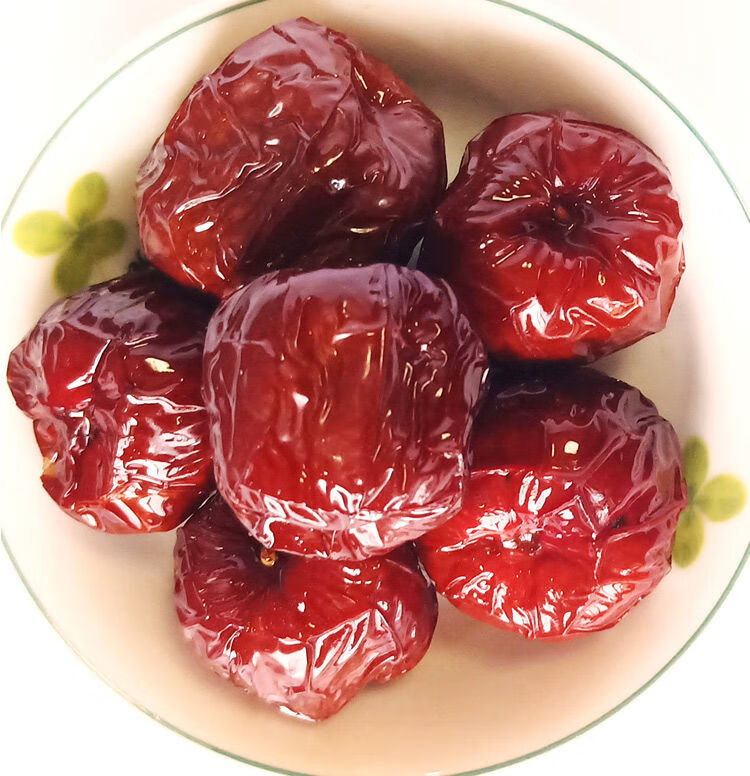 鲜蒸枣山西特产枣红枣蒸熟的枣黄河滩枣儿童零食营养蒸枣精装600克