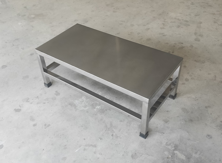 汤桶底座定做加厚不锈钢托架平面铺板承重款厨房米面架防潮架汤桶架