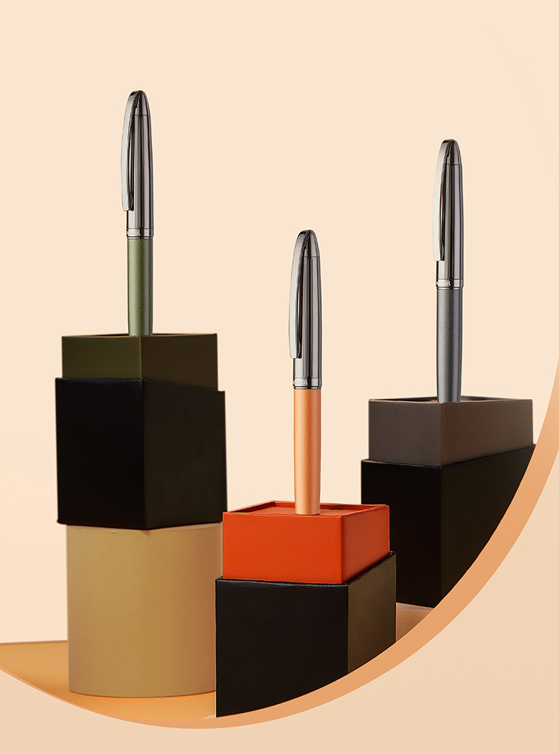 tramol领航者系列钢笔男士商务办公高档签字笔礼盒套装