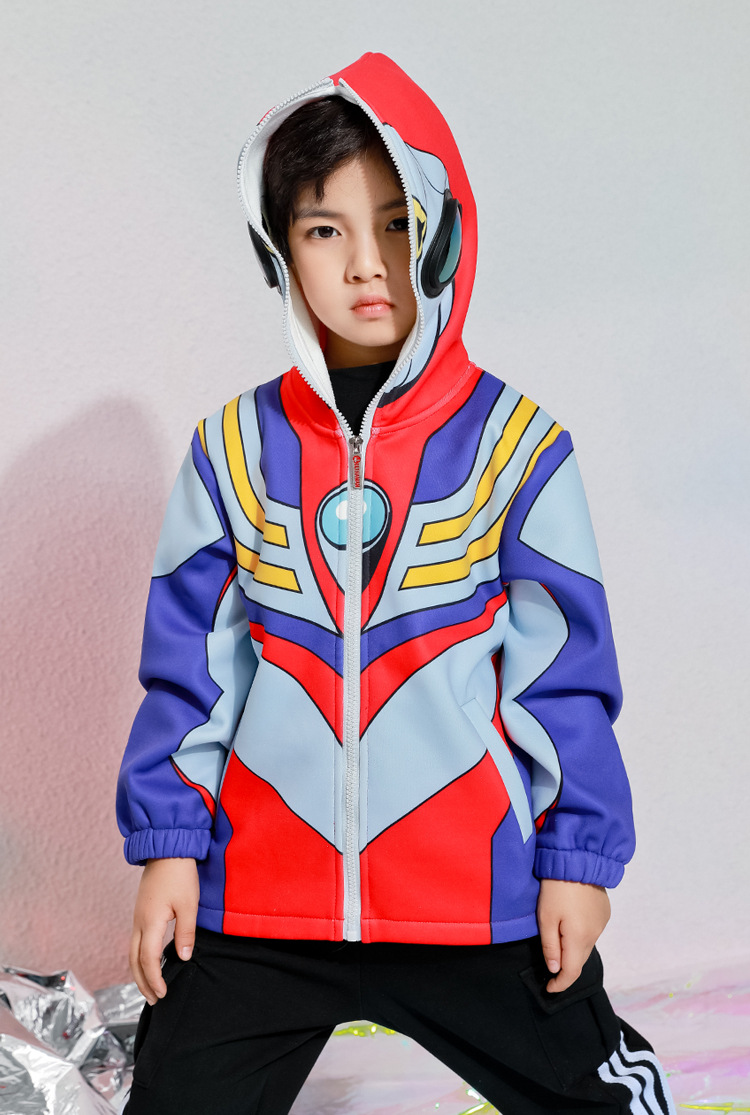 奥特曼服装迪加捷德衣服套装眼镜春秋款万圣节扮演服- 欧布奥特曼 110