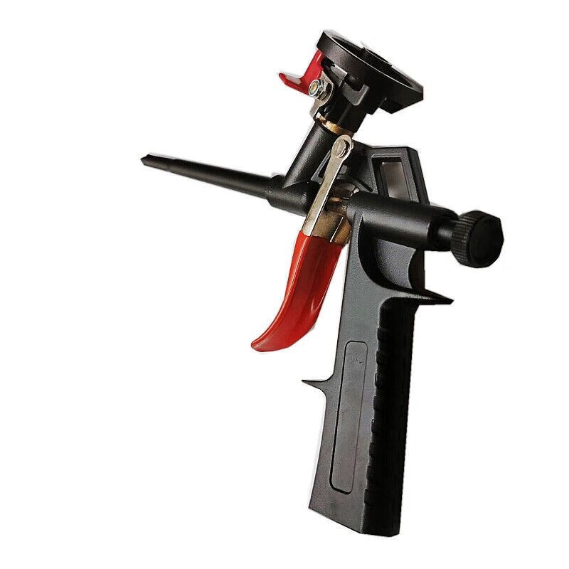 全金属发泡枪发泡胶枪聚氨酯泡沫填缝剂通用工具发泡剂填缝枪免洗1 免