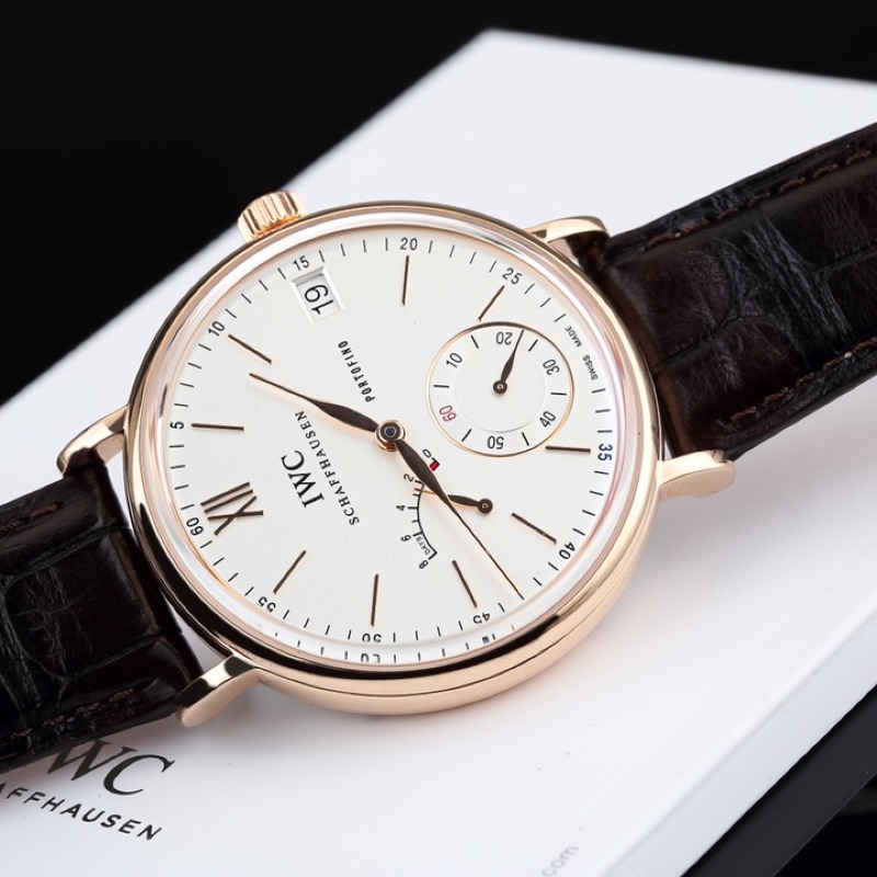 【二手95新】万国柏涛菲诺系列iw510107 手动机械腕表 超大表径45mm