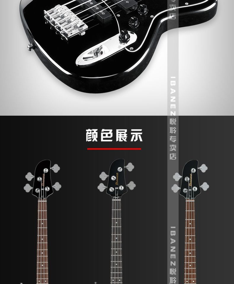 ibanez依班娜爵士電貝司bass四弦電貝斯樂器初學者貝司tmb30100tmb30