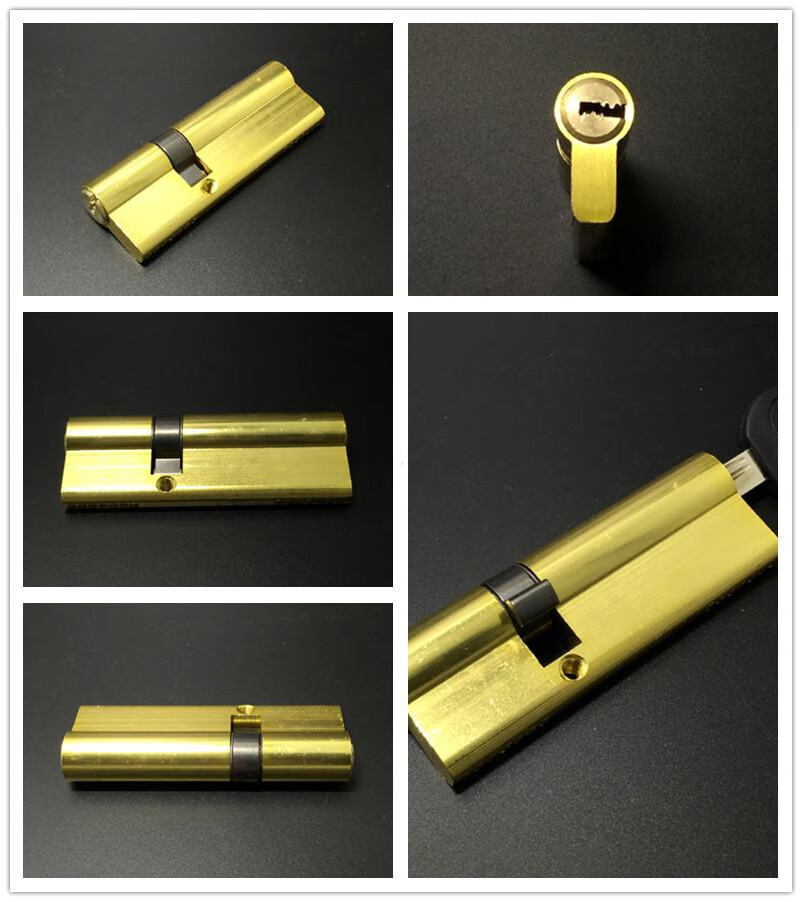 享动 全国 防盗门ab级锁芯 纯铜 步阳锁芯偏芯大门锁芯通用型 90偏