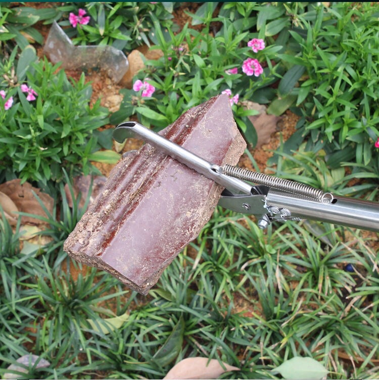 蛇钩套夹蛇长钳子黄鳝夹子加长养蛇勾捉埔泥鳅钳夹防蛇工具神器 普通