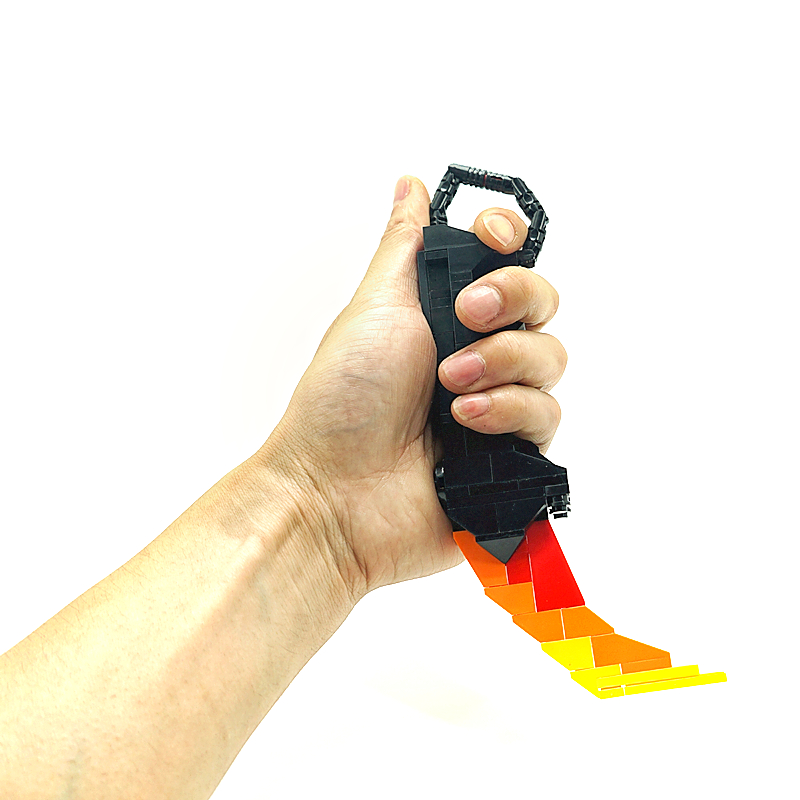 旗舰好物csgo积木刀科教csgo布伊蝴蝶爪子m9暗影刀积木拼装模型小颗粒