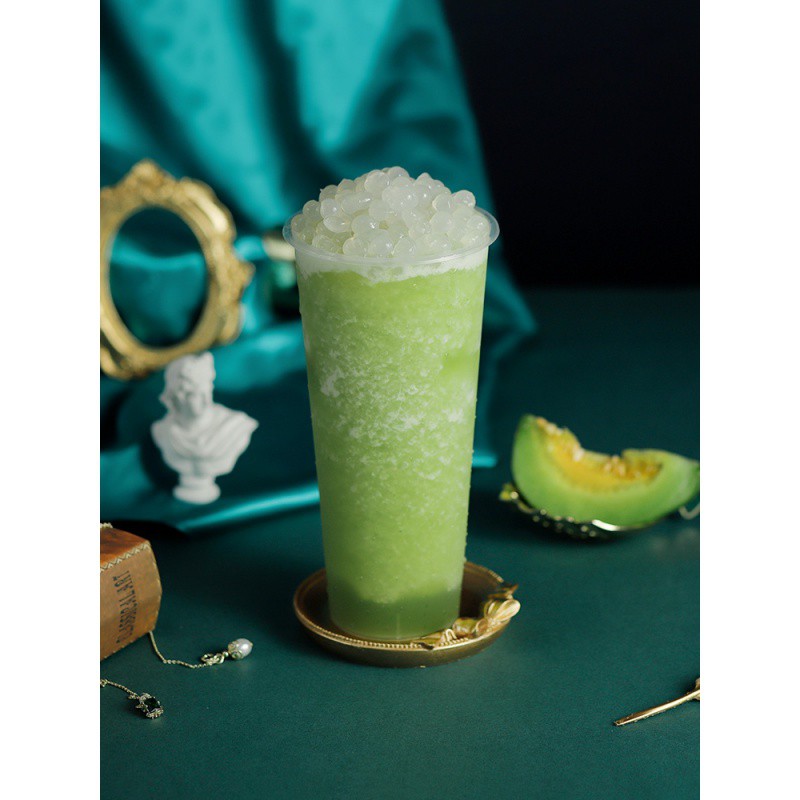 广禧玫珑蜜瓜汁1kg风味饮料蜜瓜味浓浆冲饮商用奶茶店专用原料柳橙汁1