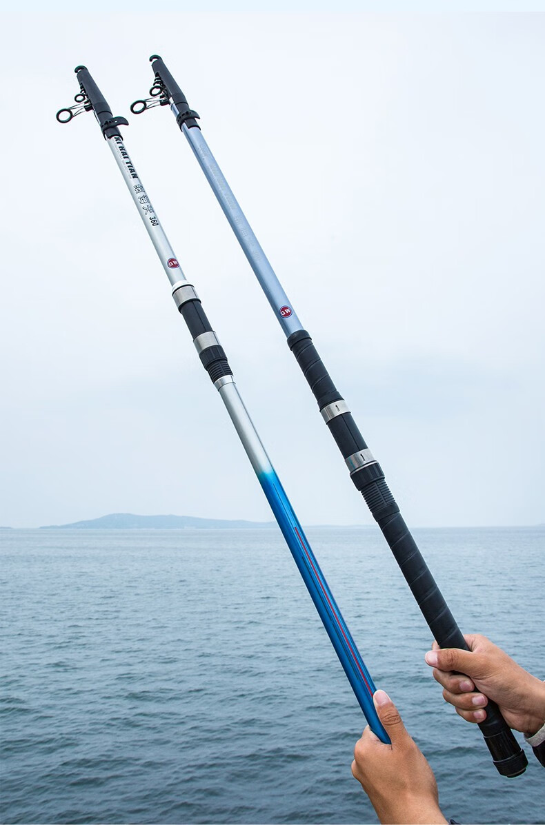 光威大白鲨投海天远投竿长节海竿套装海杆锚杆碳素超硬钓鱼竿36米45米
