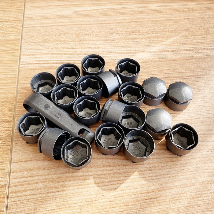 适用新款奥迪轮胎螺丝帽a4la6lq3q5lq7a3a5q2l轮毂螺丝盖帽十六个普通