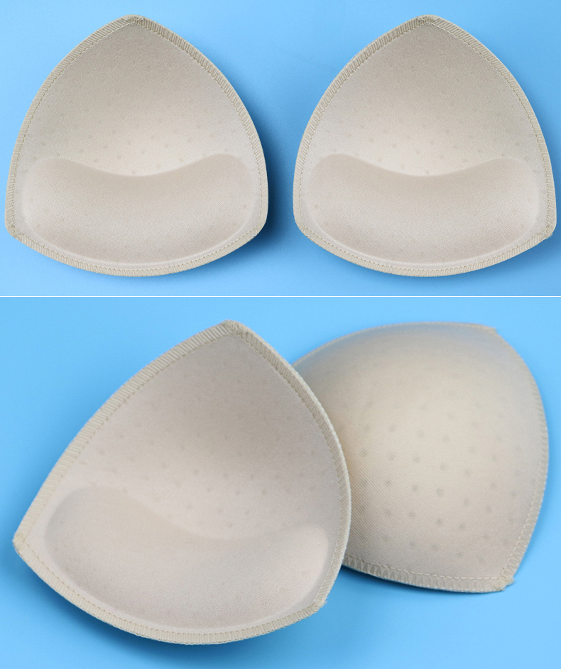 浪莎官方旗舰l店 透气泳衣海绵胸垫加厚比基尼文胸小胸聚拢上托按摩