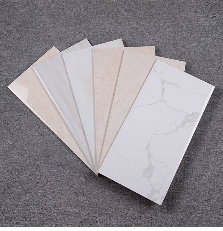 简约内墙砖卫生间厨房浴室墙面砖300x600高清喷墨釉面不透水瓷片5箱起