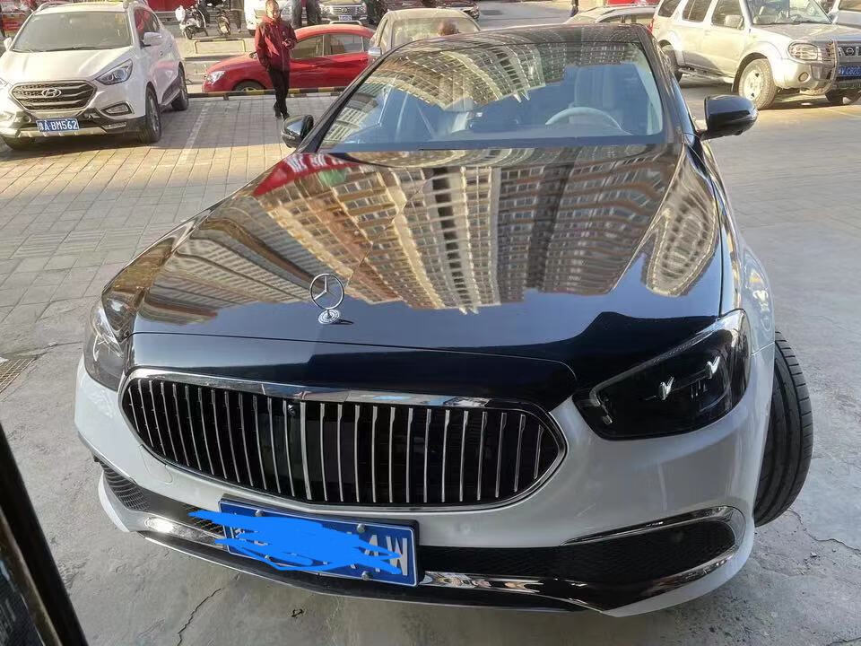 奔驰迈巴赫前中网原厂w222奔驰s改装迈巴赫中网包围套件e级前脸s350